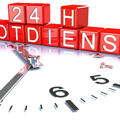 Bild zu 24/7 Notdienst, zeigt eine visuelle Darstellung des Service.